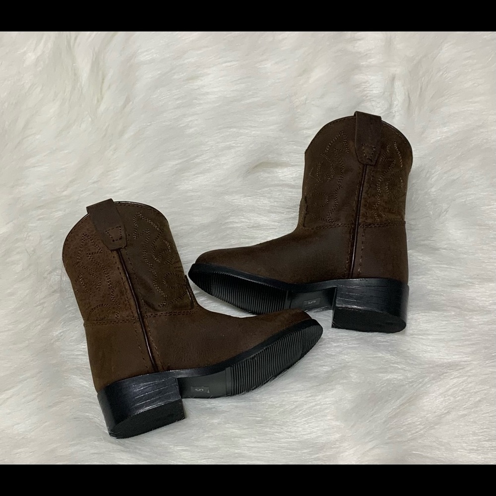Toddler size 5 Leather Boots NWOT